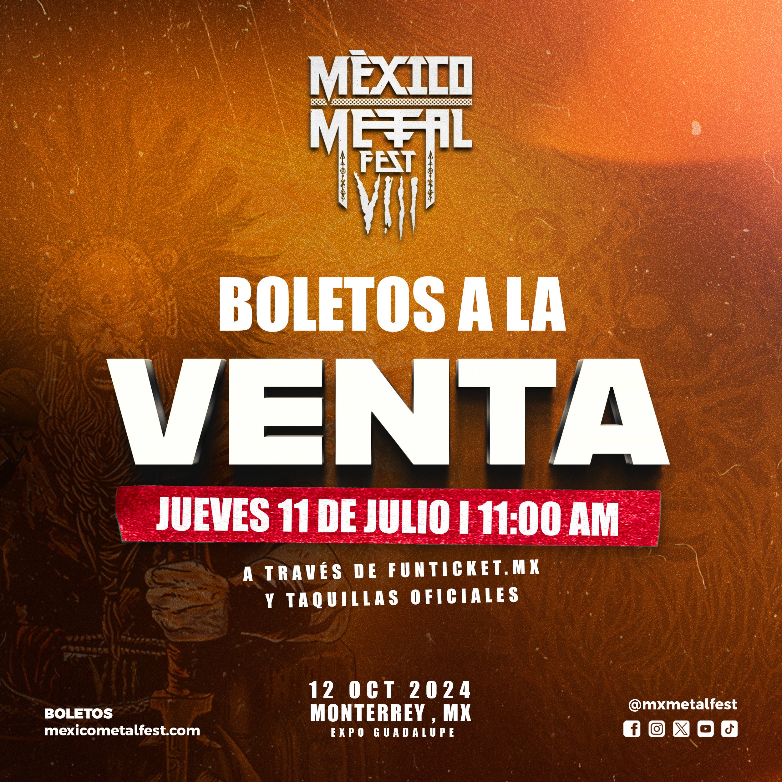 Fase 1, México Metal Fest