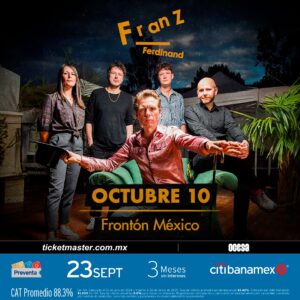 FRANZ FERDINAND - FRONTÓN MÉXICO