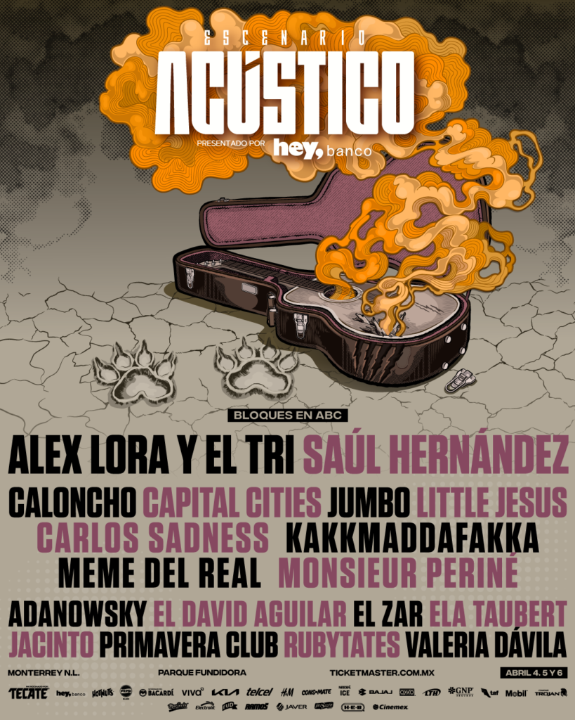ACÚSTICO HEY BANCO - CARTEL