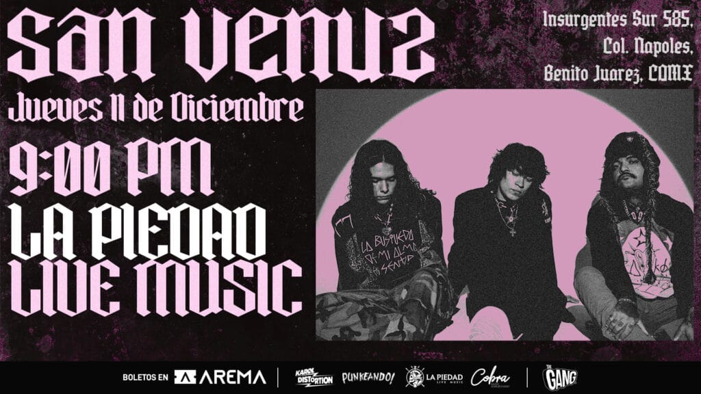 San Venus Foro La piedad Flyer