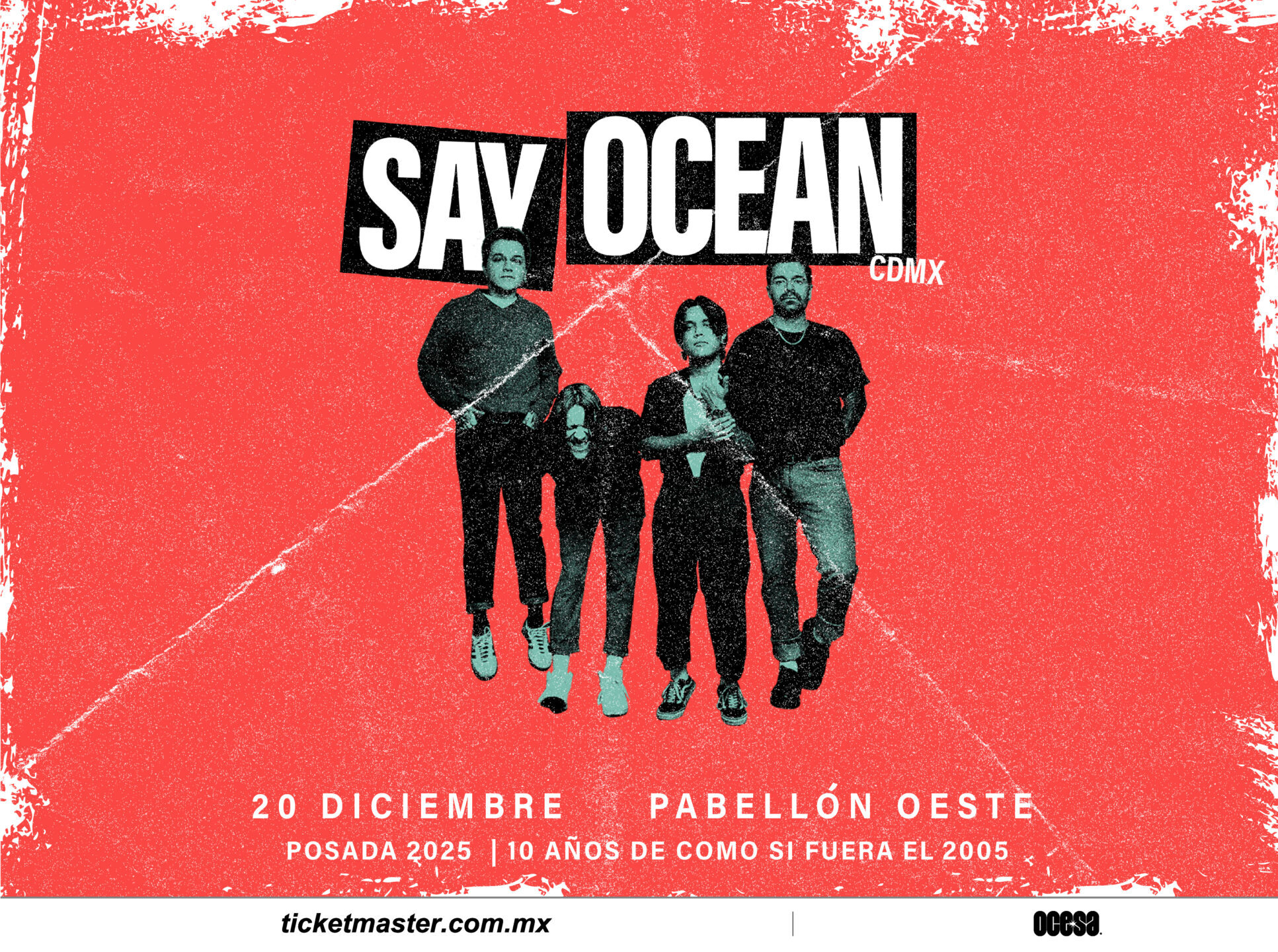 Say Ocean Teatro Metropolitan 2025 Flyer
