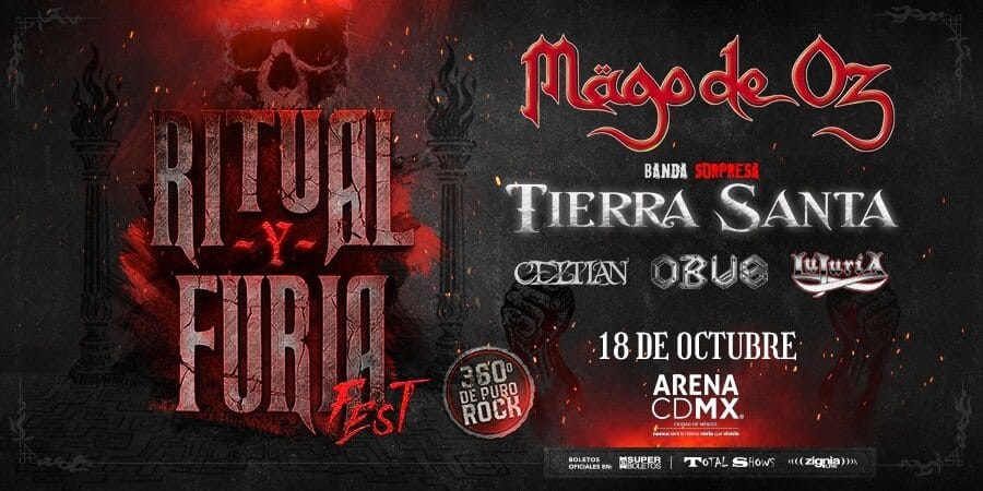 Festival Ritual y Furia 2025 Flyer