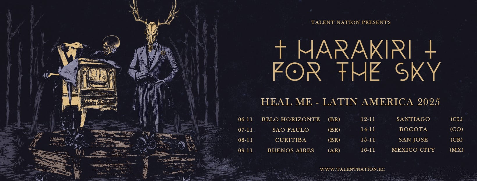 Harakiri For the Sky Latam Tour 2025