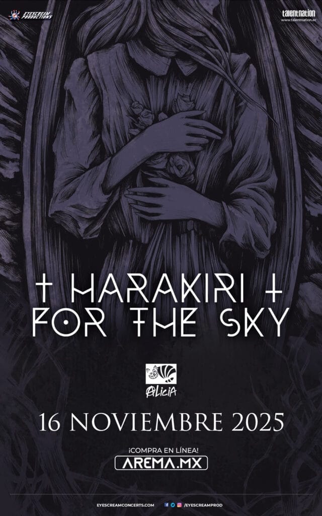 Harakiri For the Sky CDMX 2025 Flyer