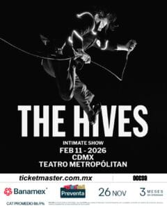 THE HIVES TEATRO METROPOLITAN