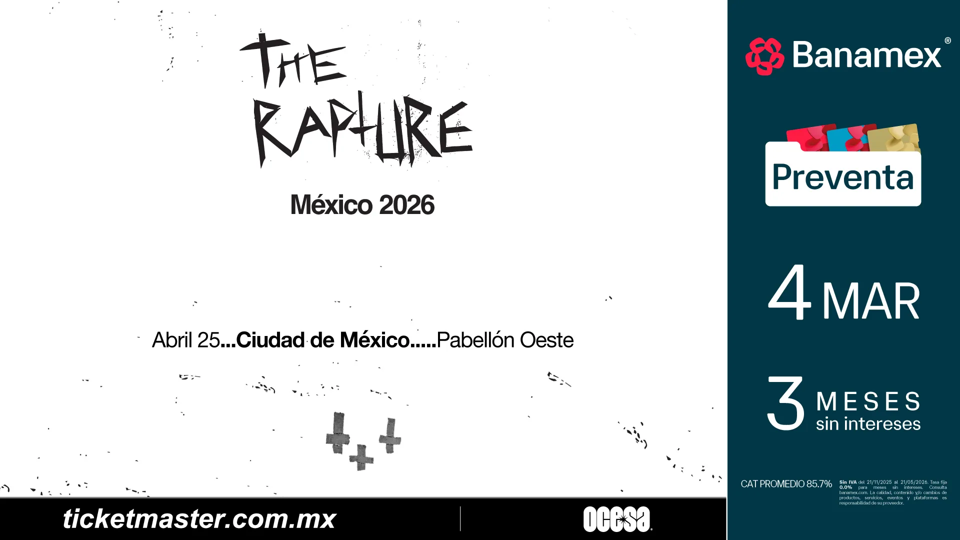 THE RAPTURE - CDMX